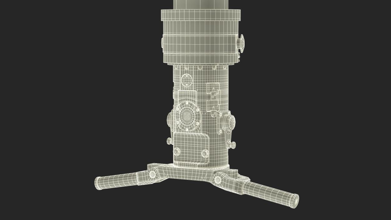 3D model Retro Submarine Periscope