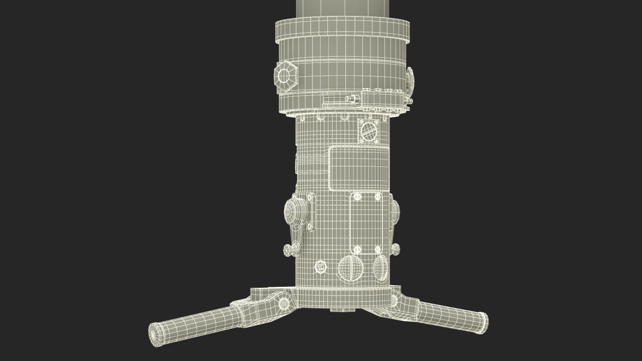 3D model Retro Submarine Periscope