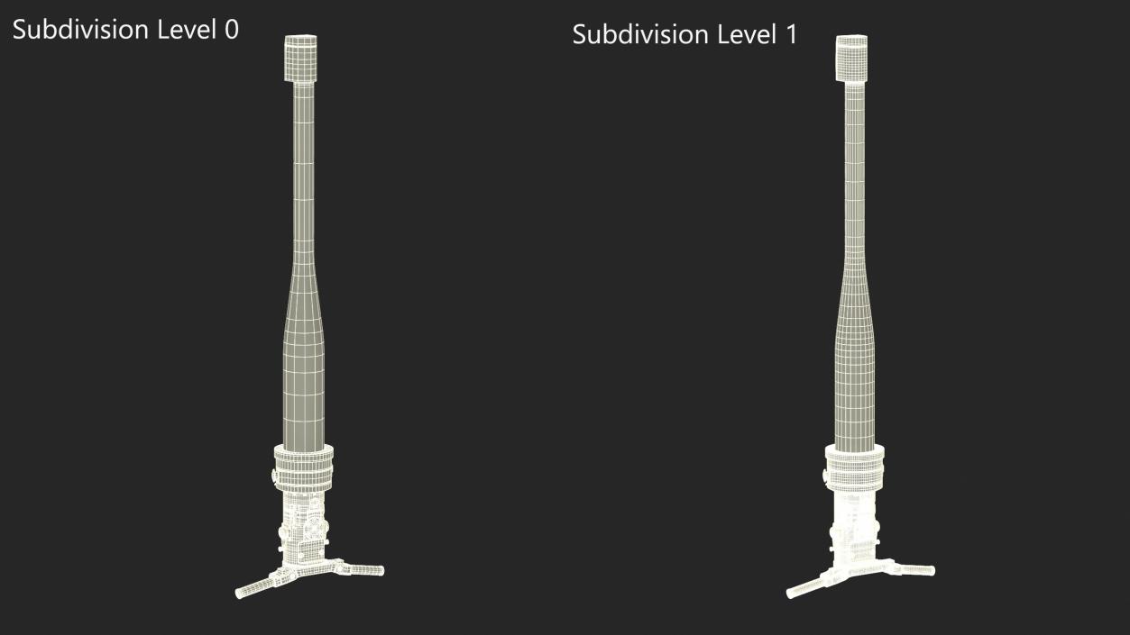 3D model Retro Submarine Periscope