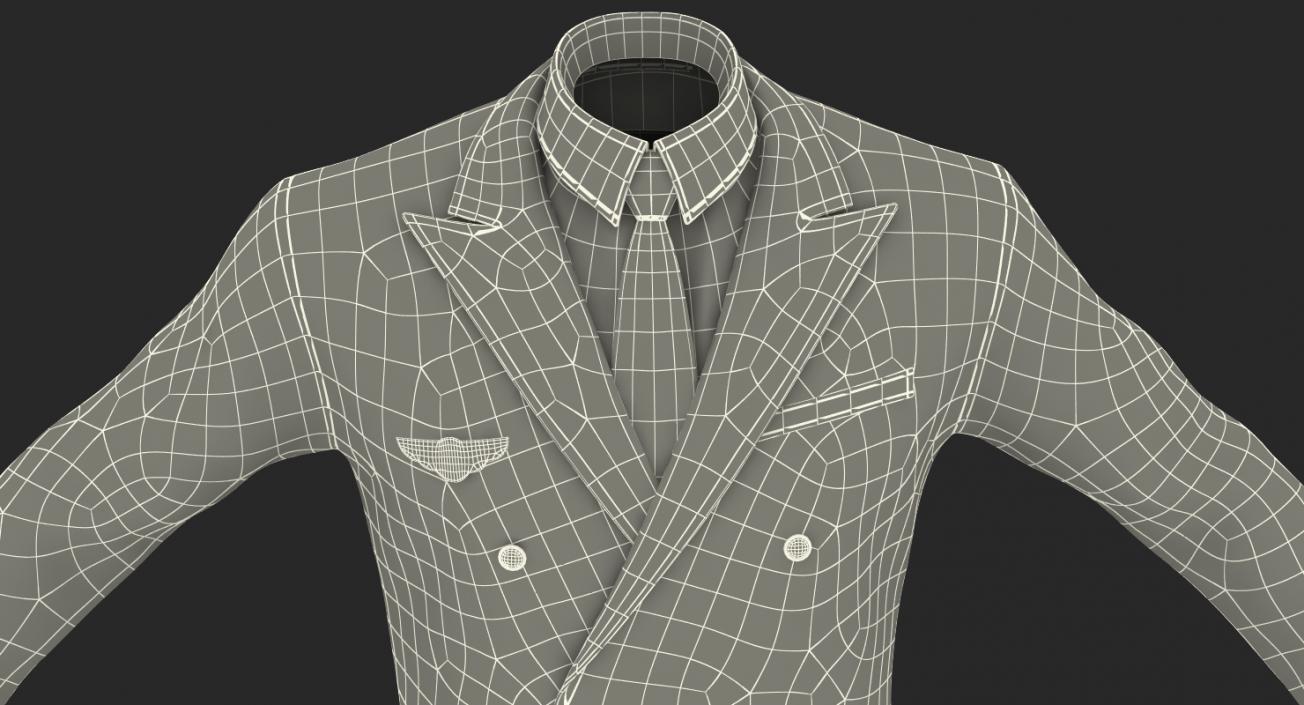 3D Airline Pilot Uniform