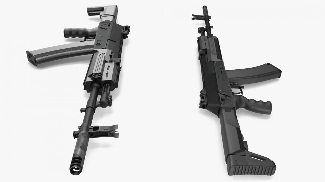 3D Assault Rifle AK-12 2011 New model