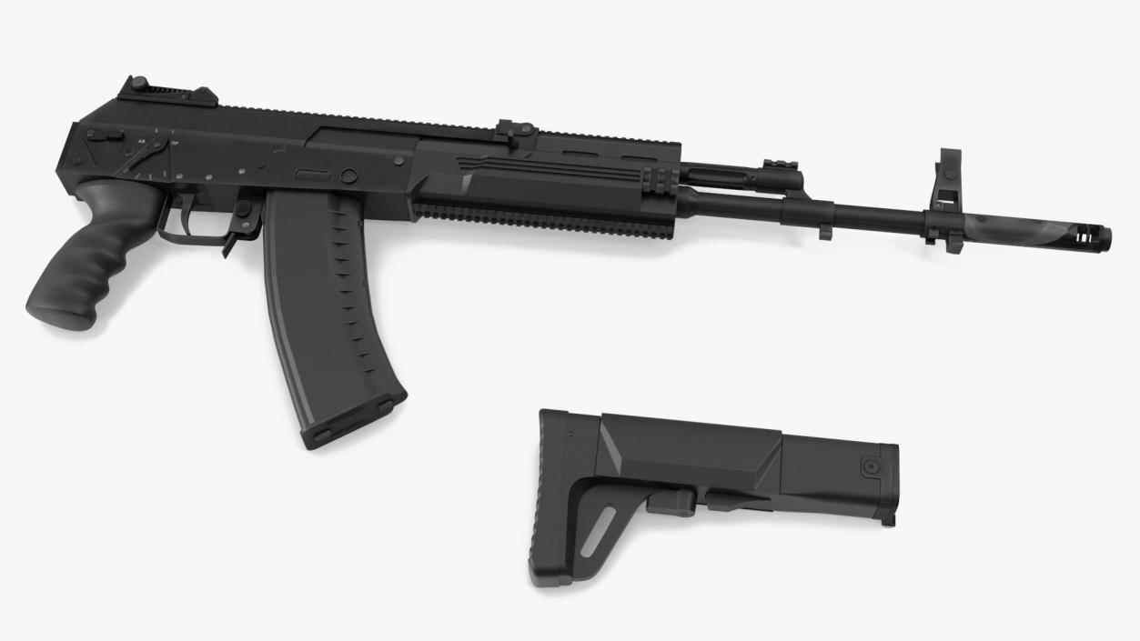 3D Assault Rifle AK-12 2011 New model