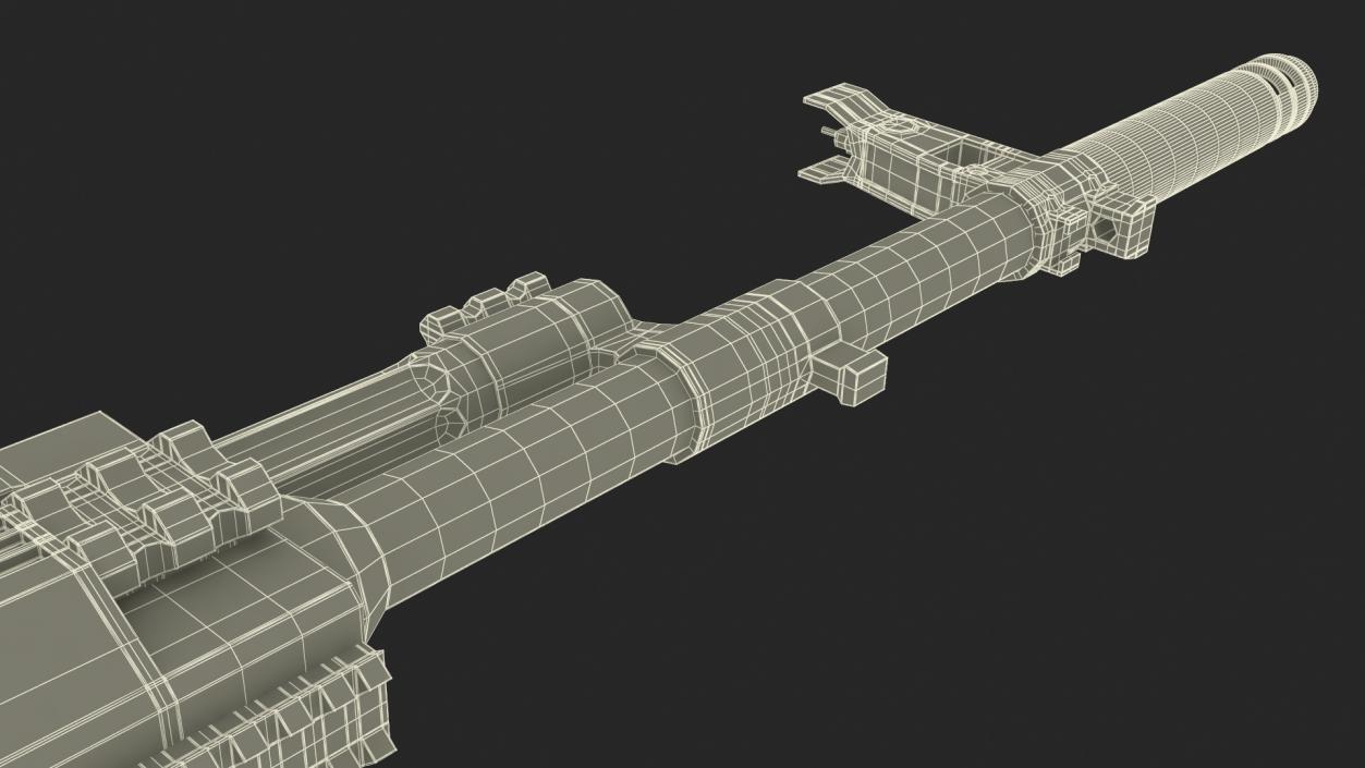 3D Assault Rifle AK-12 2011 New model