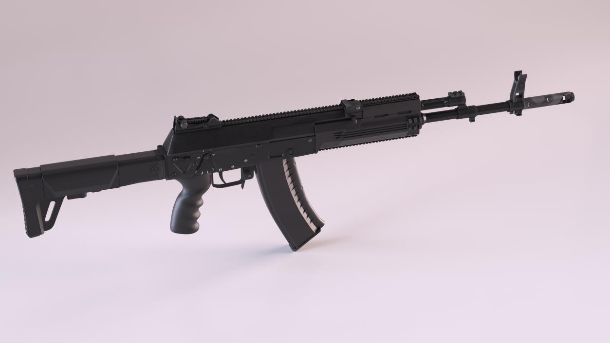 3D Assault Rifle AK-12 2011 New model