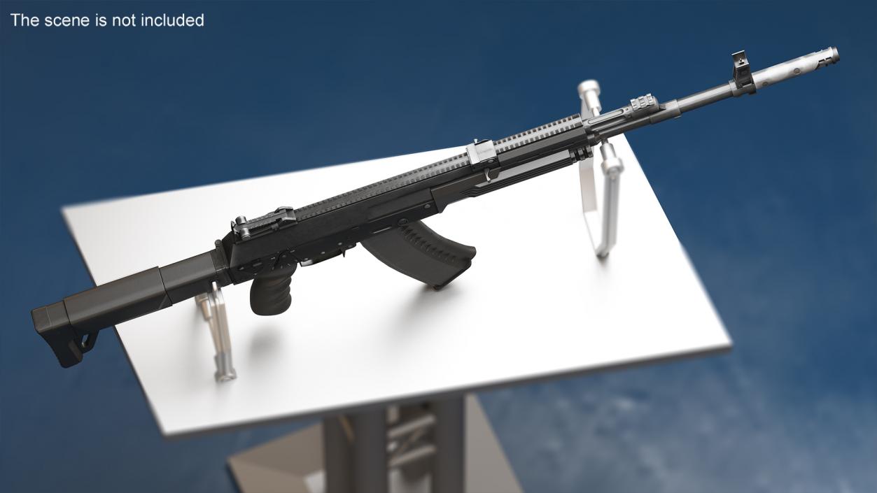 3D Assault Rifle AK-12 2011 New model