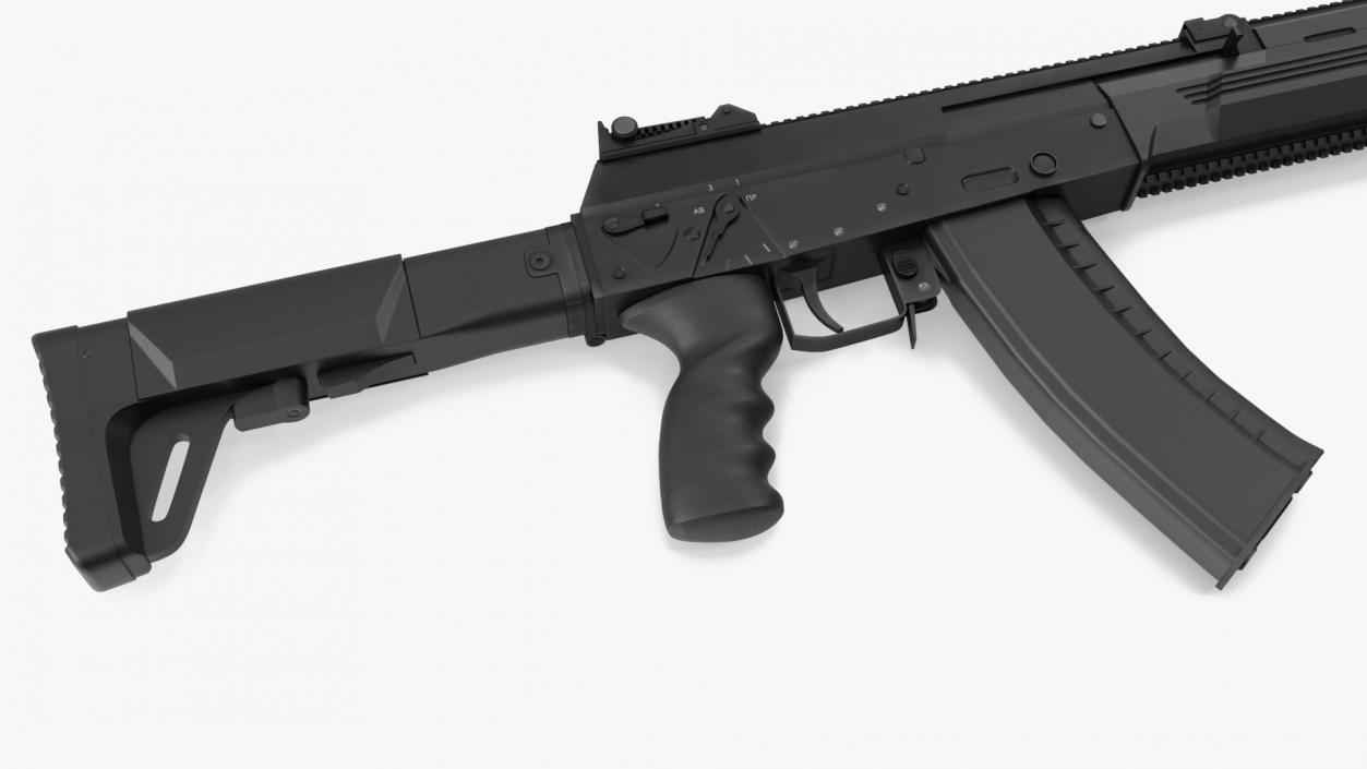 3D Assault Rifle AK-12 2011 New model