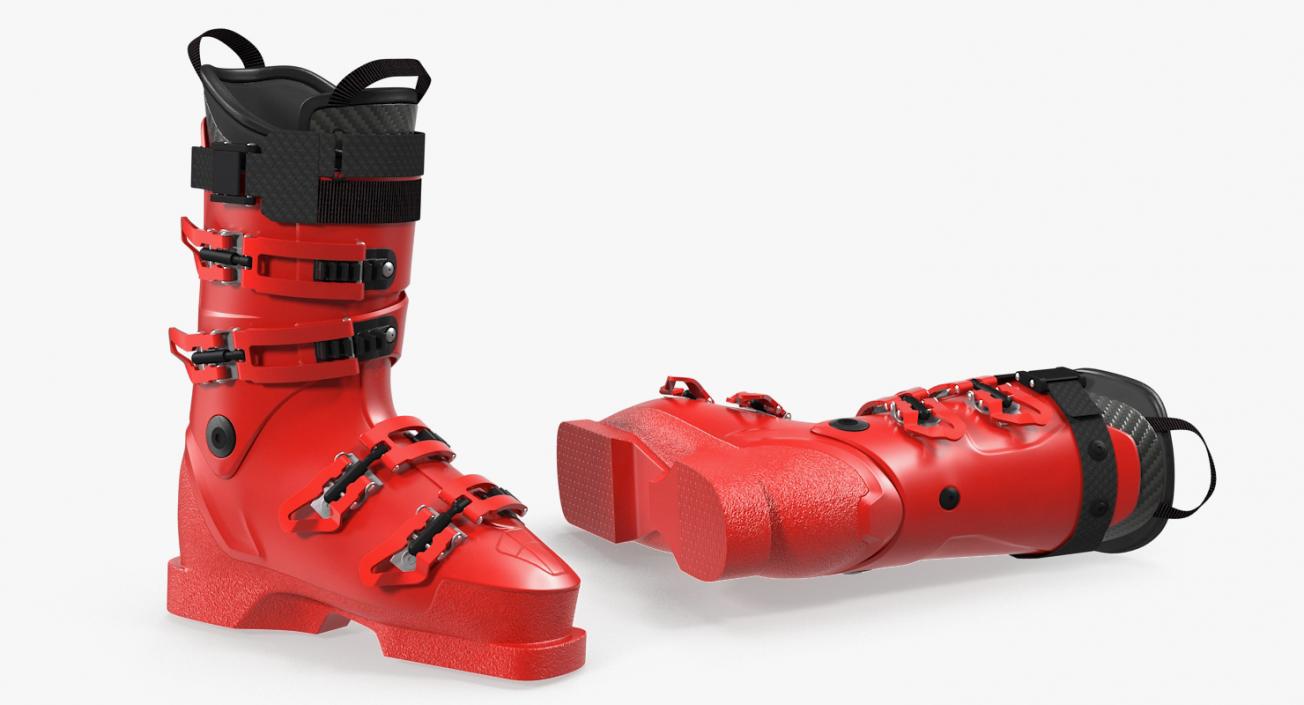 Ski and Snowboarding Boots 3D Models Collection 2 3D model