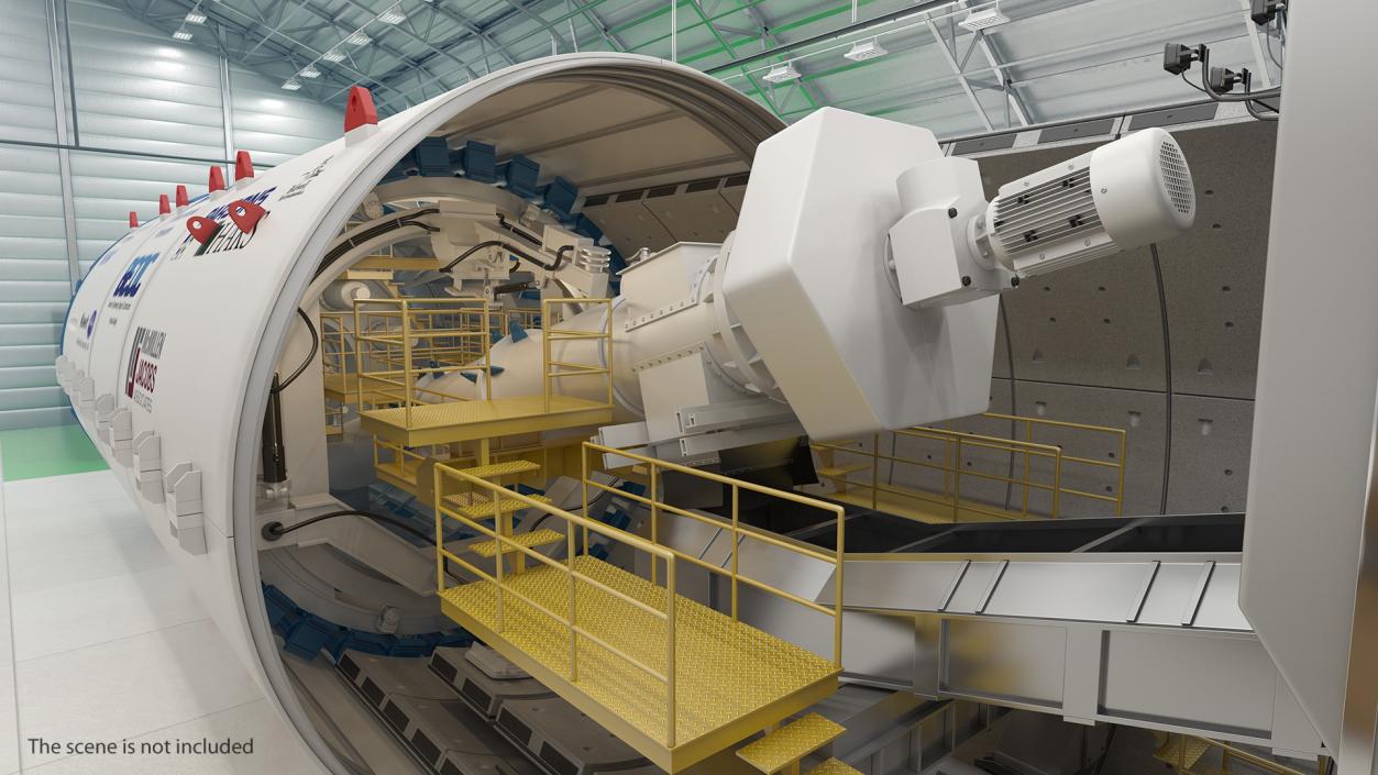 3D Nora Tunnel Boring Machine