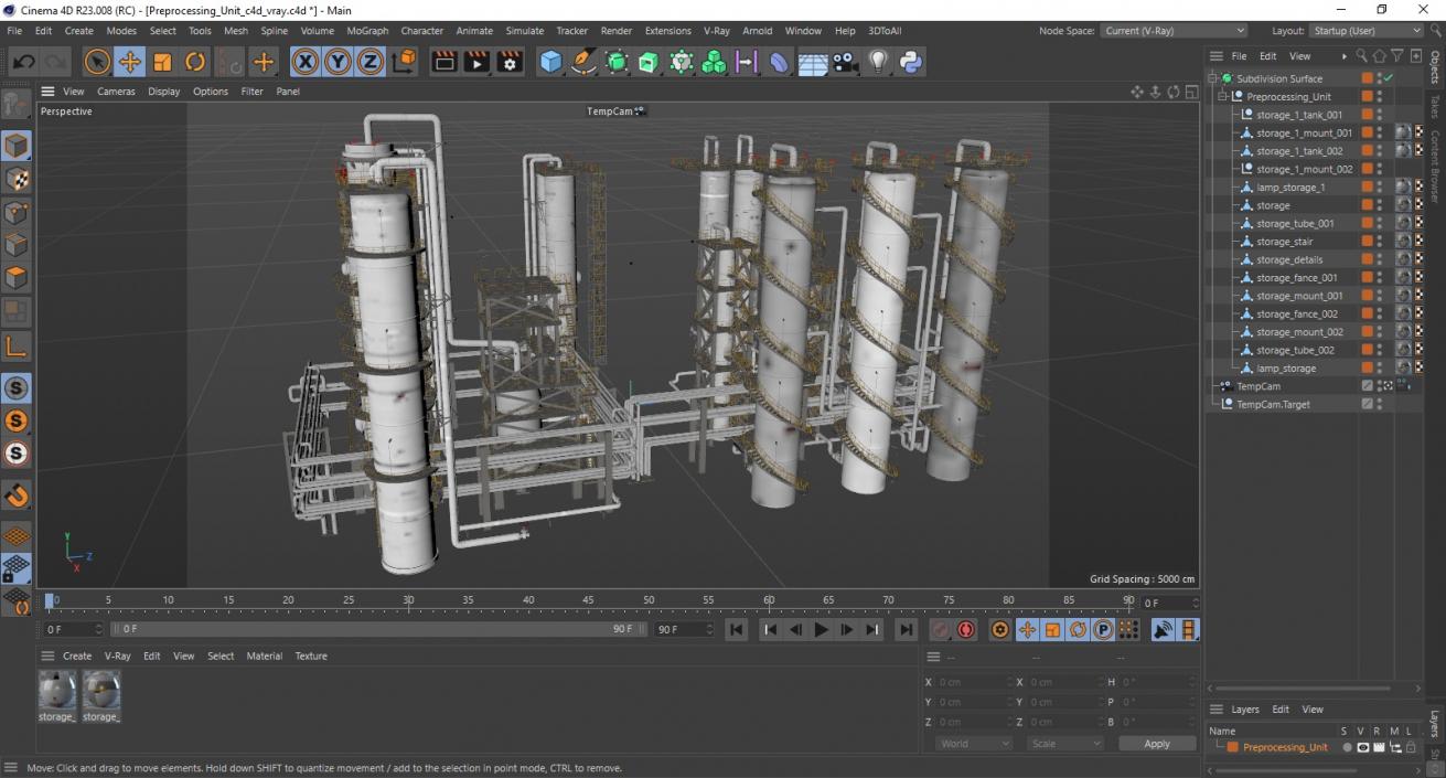 3D model Processing Unit