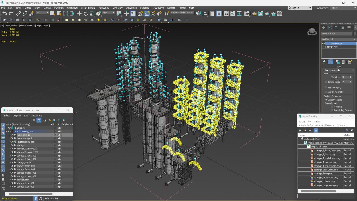 3D model Processing Unit