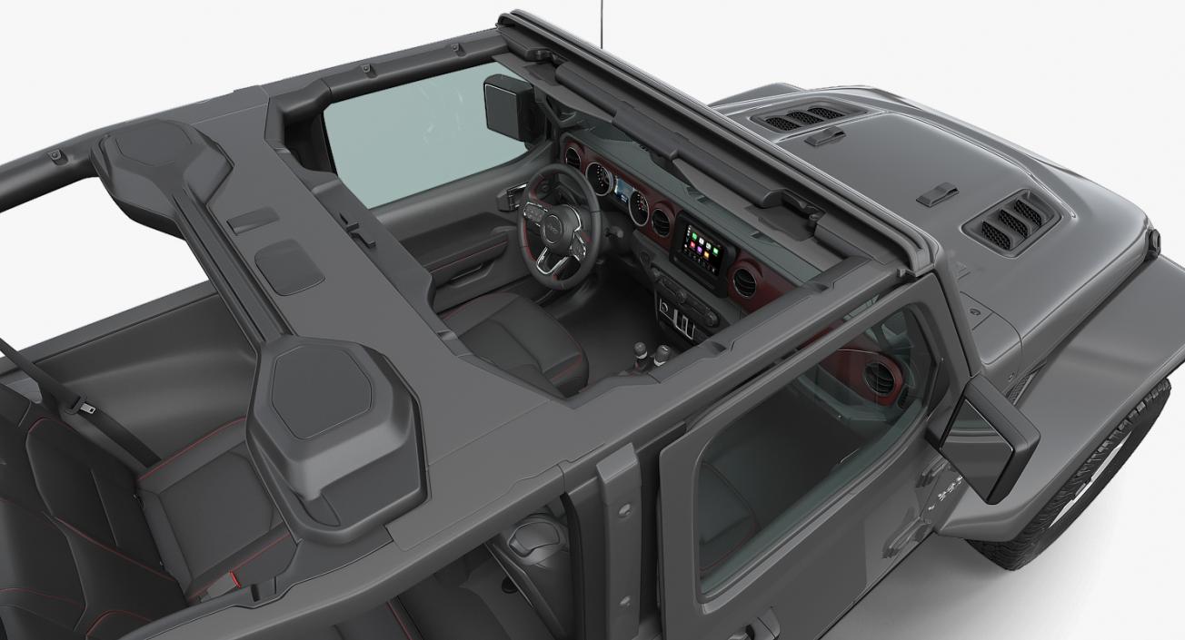 3D Jeep Wrangler Rubicon