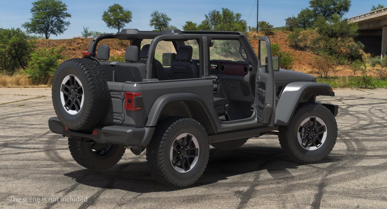 3D Jeep Wrangler Rubicon