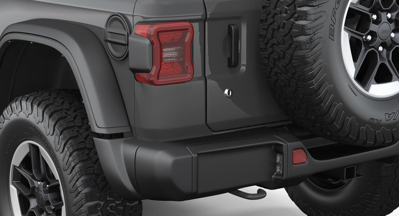 3D Jeep Wrangler Rubicon