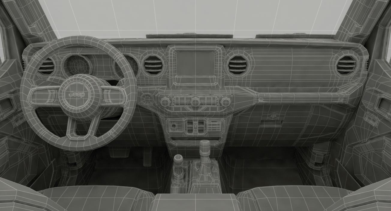 3D Jeep Wrangler Rubicon