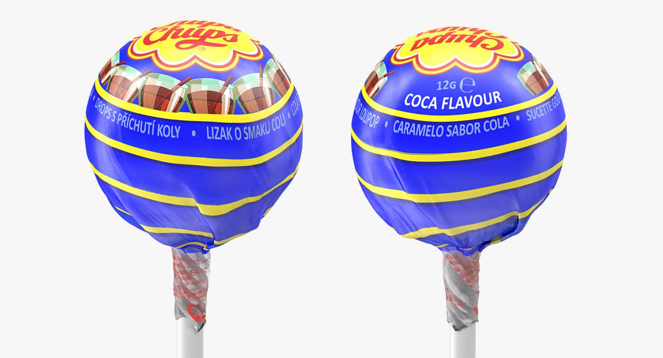 3D Lollipop Cola Chupa Chups Collection