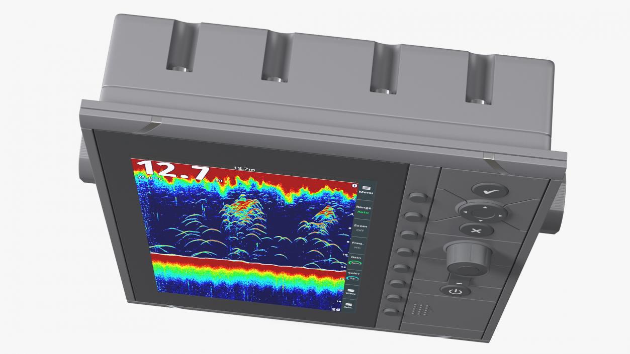 Fish Finder Sonar with LCD Display 3D model