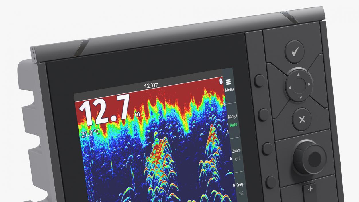 Fish Finder Sonar with LCD Display 3D model