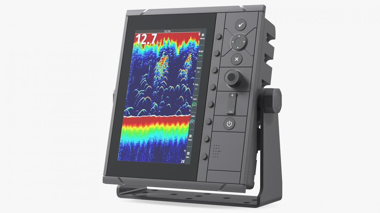 Fish Finder Sonar with LCD Display 3D model