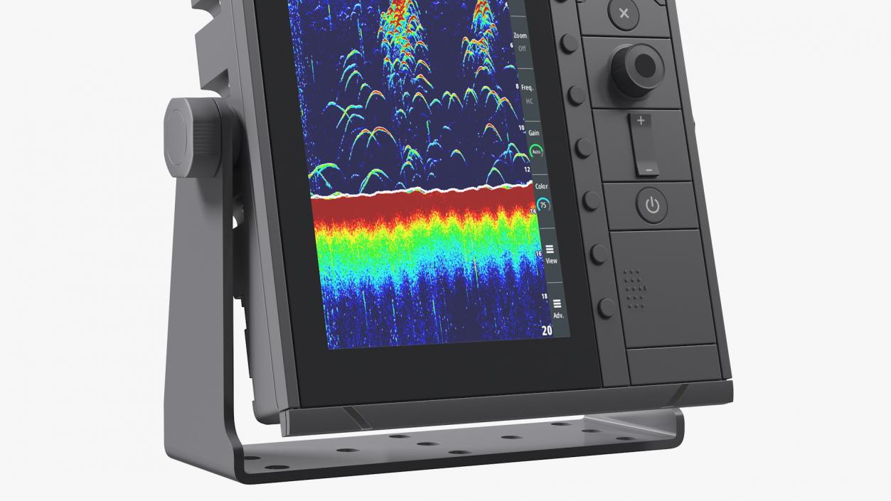 Fish Finder Sonar with LCD Display 3D model