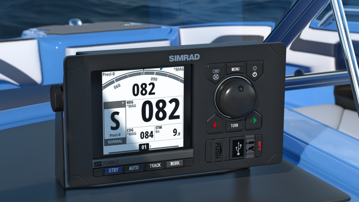 Simrad AP70 Mk2 Marine Autopilot 3D