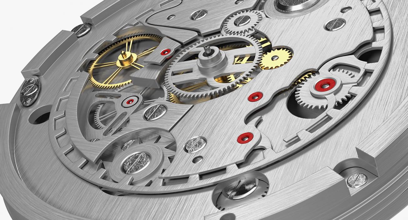 Clock Mechanisms Collection 3D