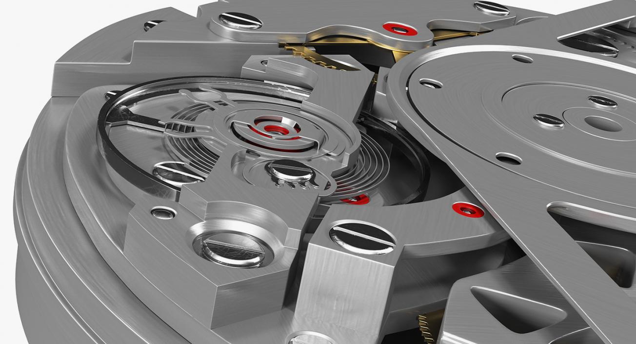 Clock Mechanisms Collection 3D