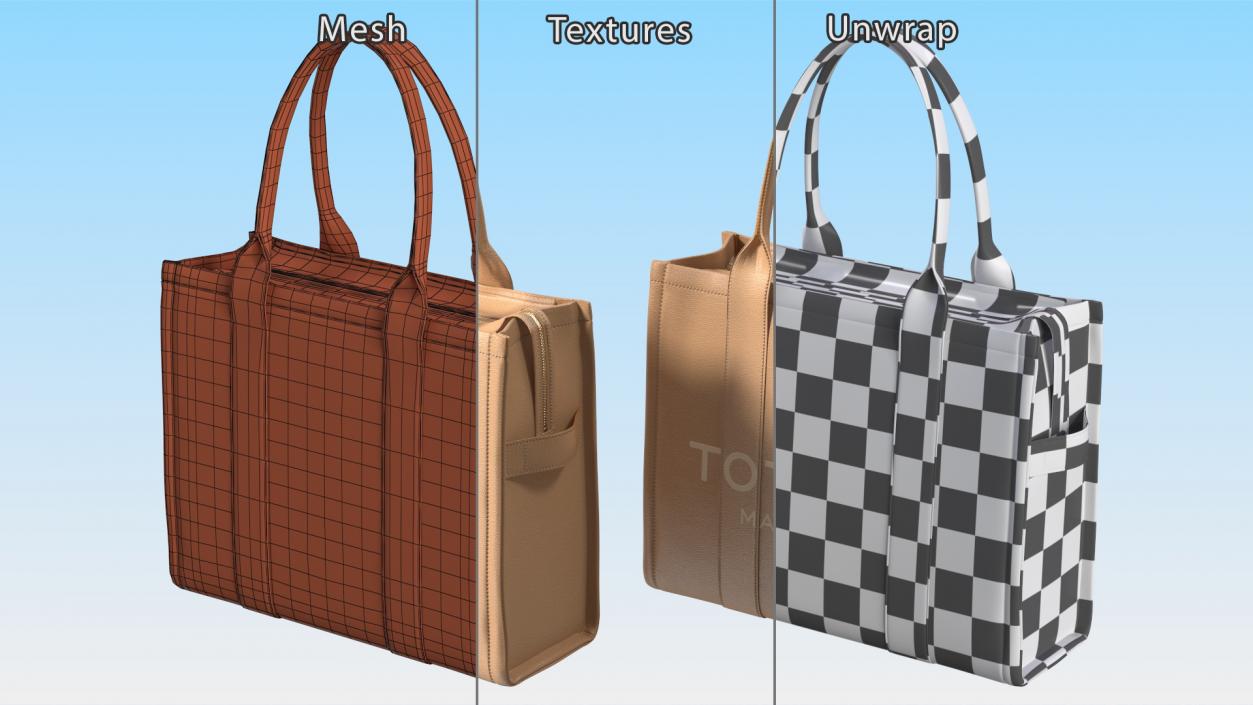 Tote Bag Marc Jacob Channel 3D