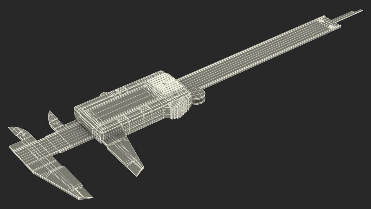 3D model Spurtar LCD Digital Vernier Caliper