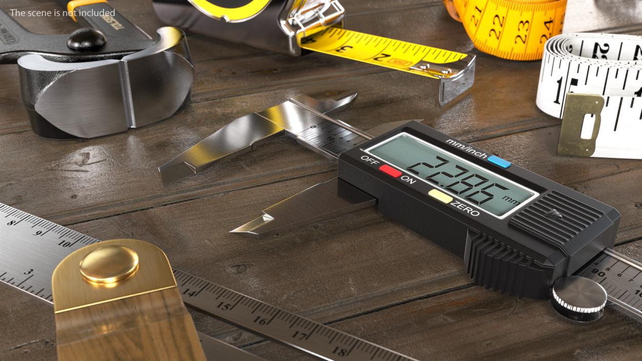 3D model Spurtar LCD Digital Vernier Caliper