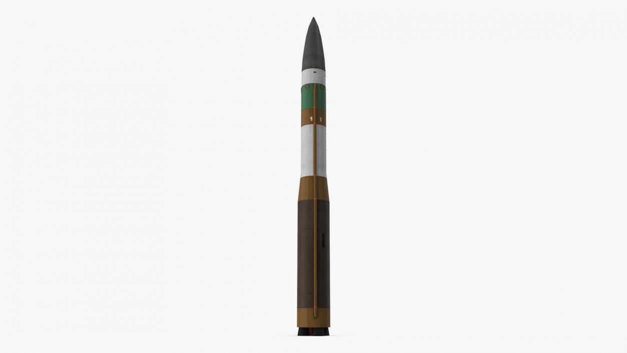 Ballistic Missile LGM-30G Minuteman 3 3D