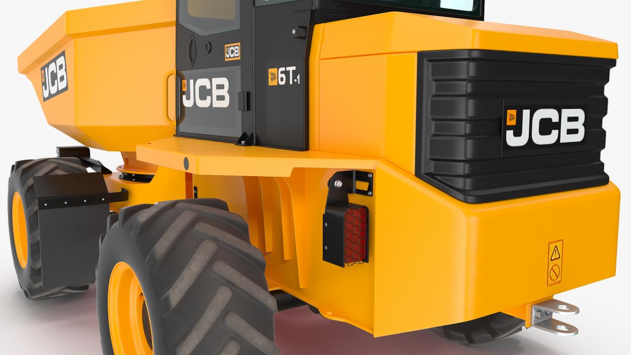 JCB 6T-1 Cabbed Site Dumper 3D