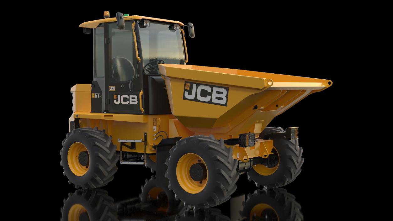 JCB 6T-1 Cabbed Site Dumper 3D