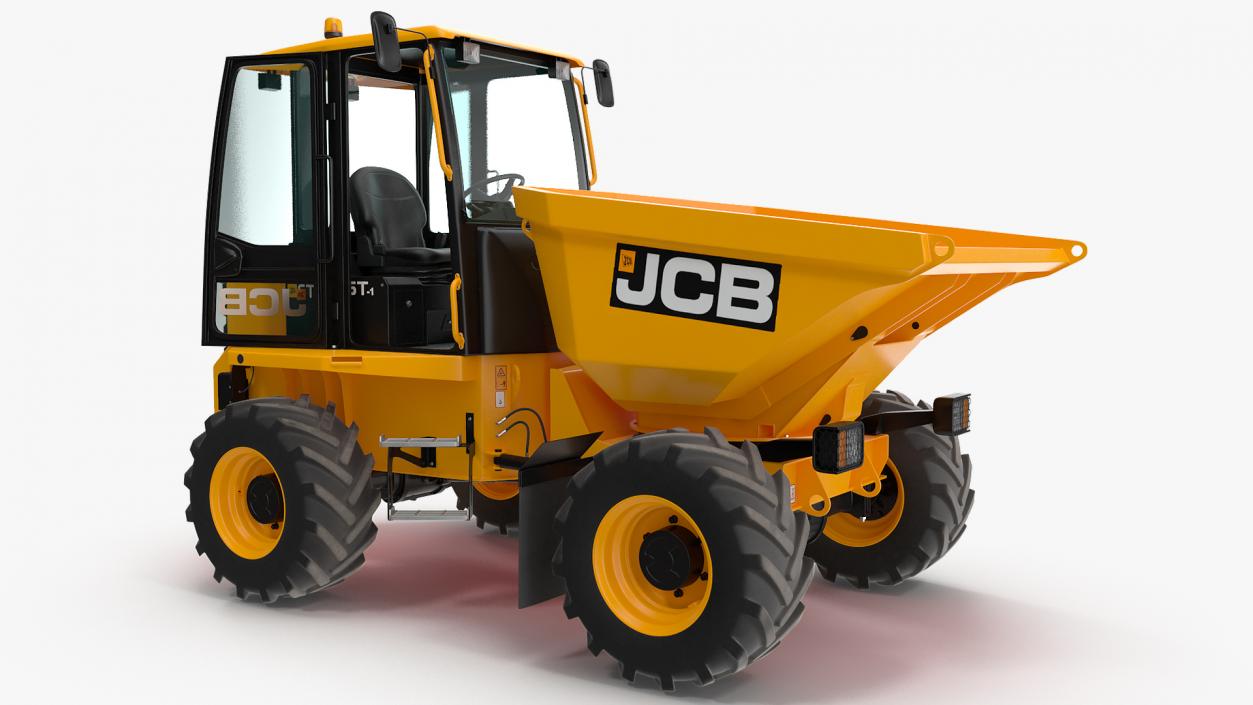 JCB 6T-1 Cabbed Site Dumper 3D