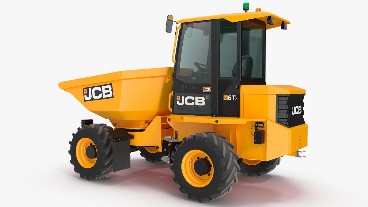 JCB 6T-1 Cabbed Site Dumper 3D