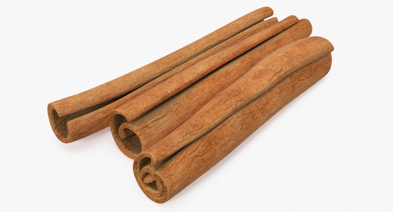 3D model Cinnamon Sticks