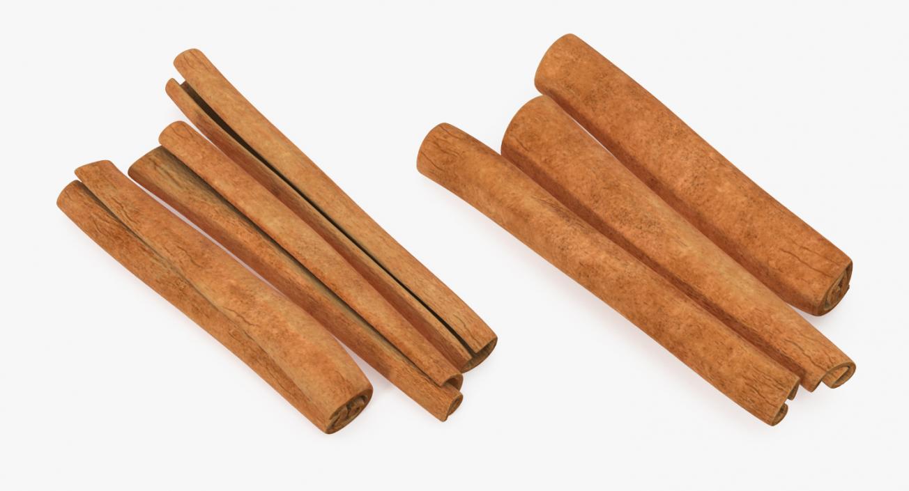 3D model Cinnamon Sticks