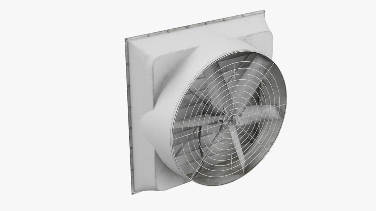 Roof Fan Module Old 3D model