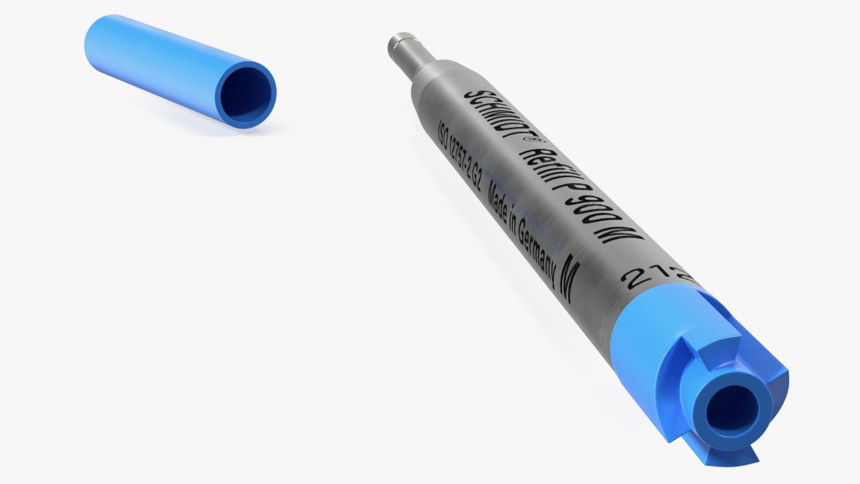 3D model Blue Ballpoint Pen Refill