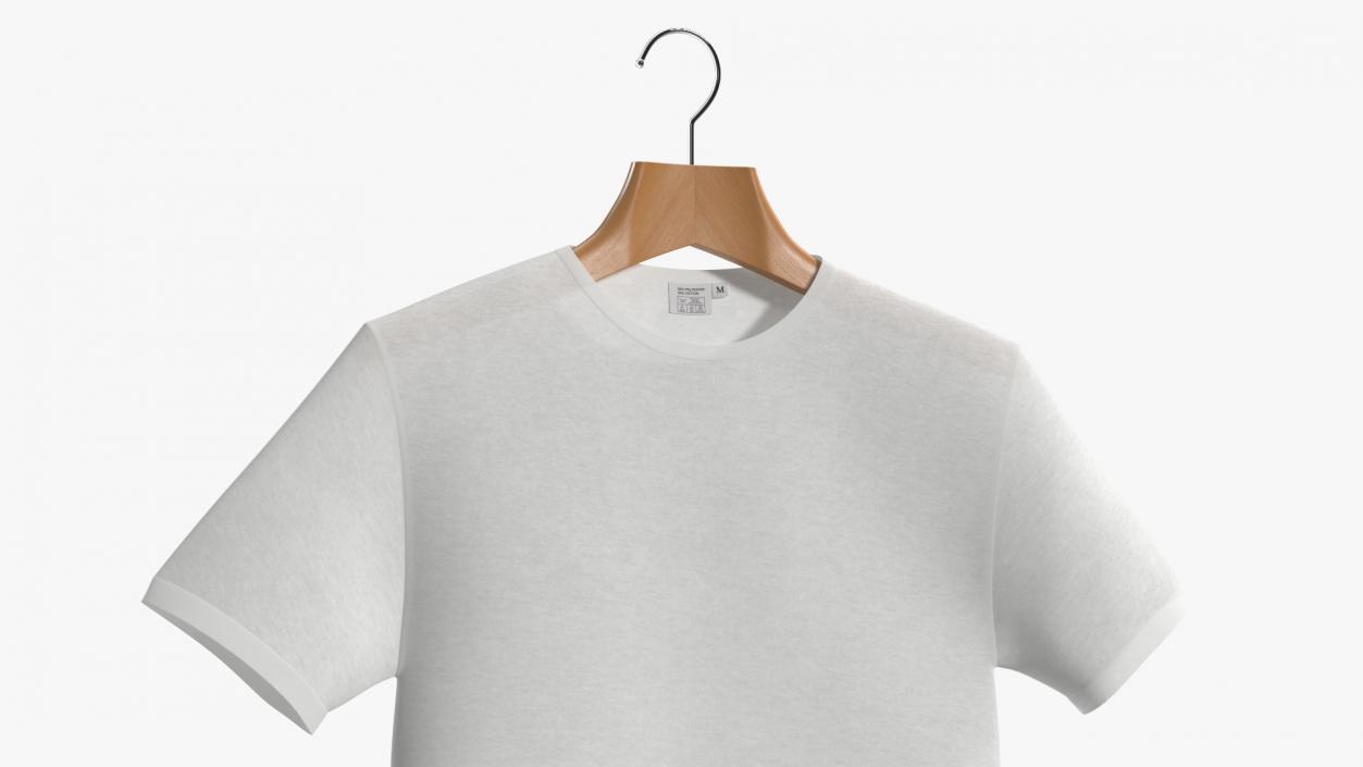 T-Shirt on Hangers Collection 3D model