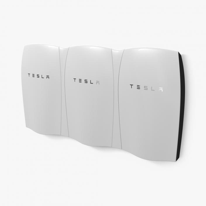 3D Tesla Powerwall Collection