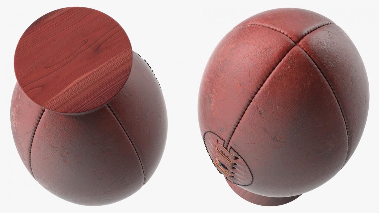 Rugby Balls Collection 3D