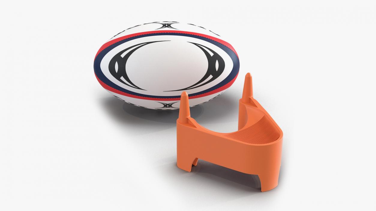 Rugby Balls Collection 3D