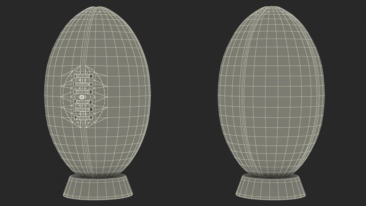 Rugby Balls Collection 3D