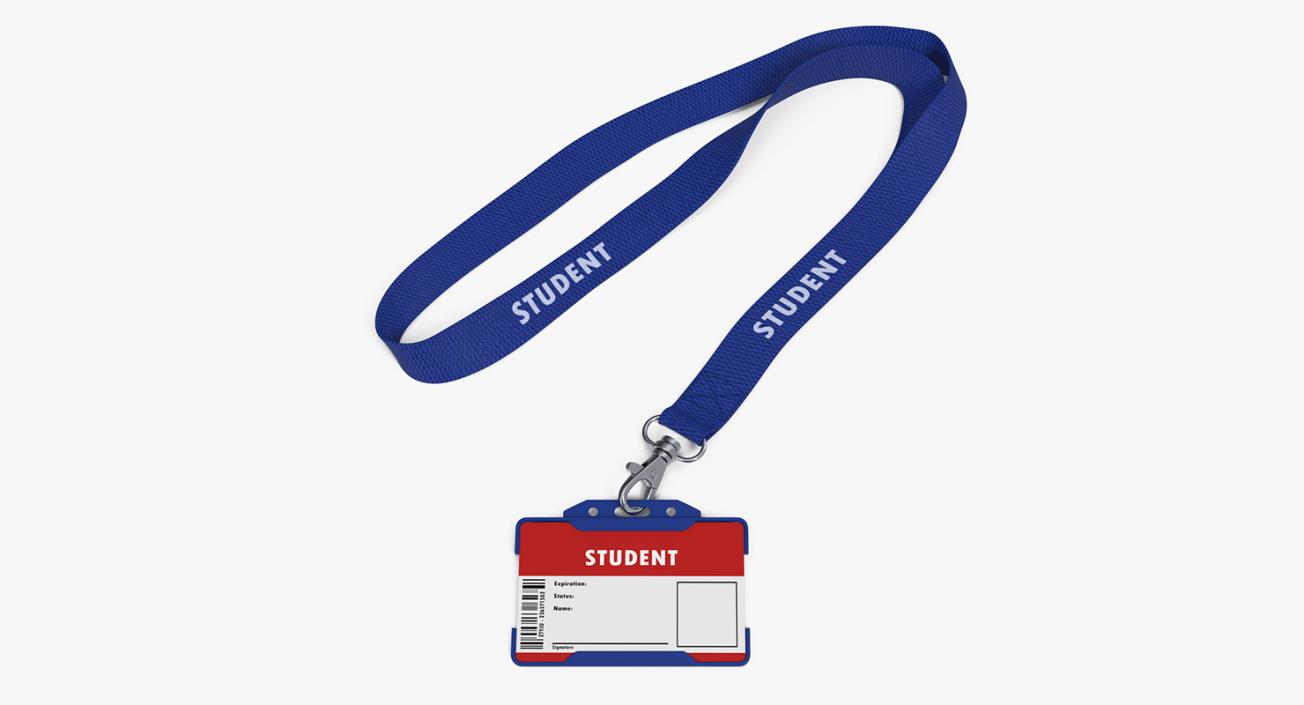 Student Id Card Holder 3D