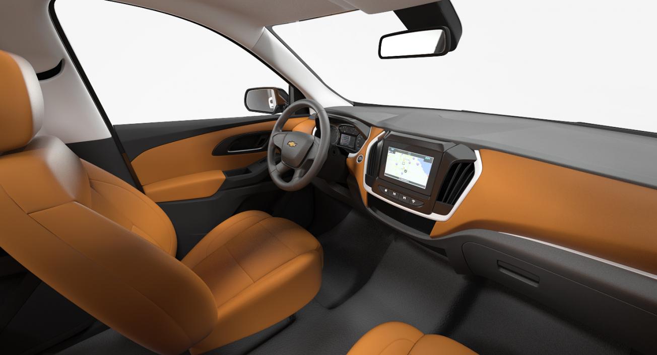 3D Chevrolet Traverse SUV 2018 Simple Interior model