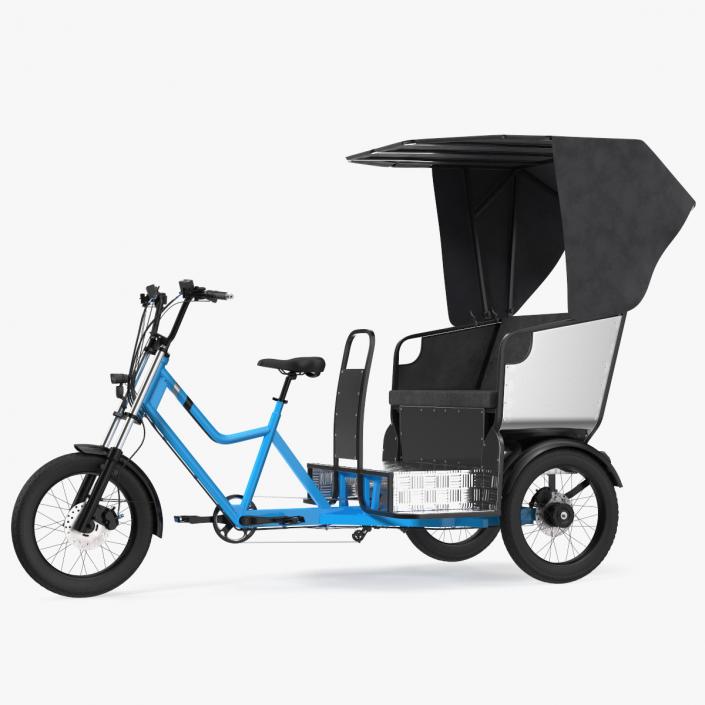 Commercial Grade Electric Trike with Passenger Seat(1) 3D model