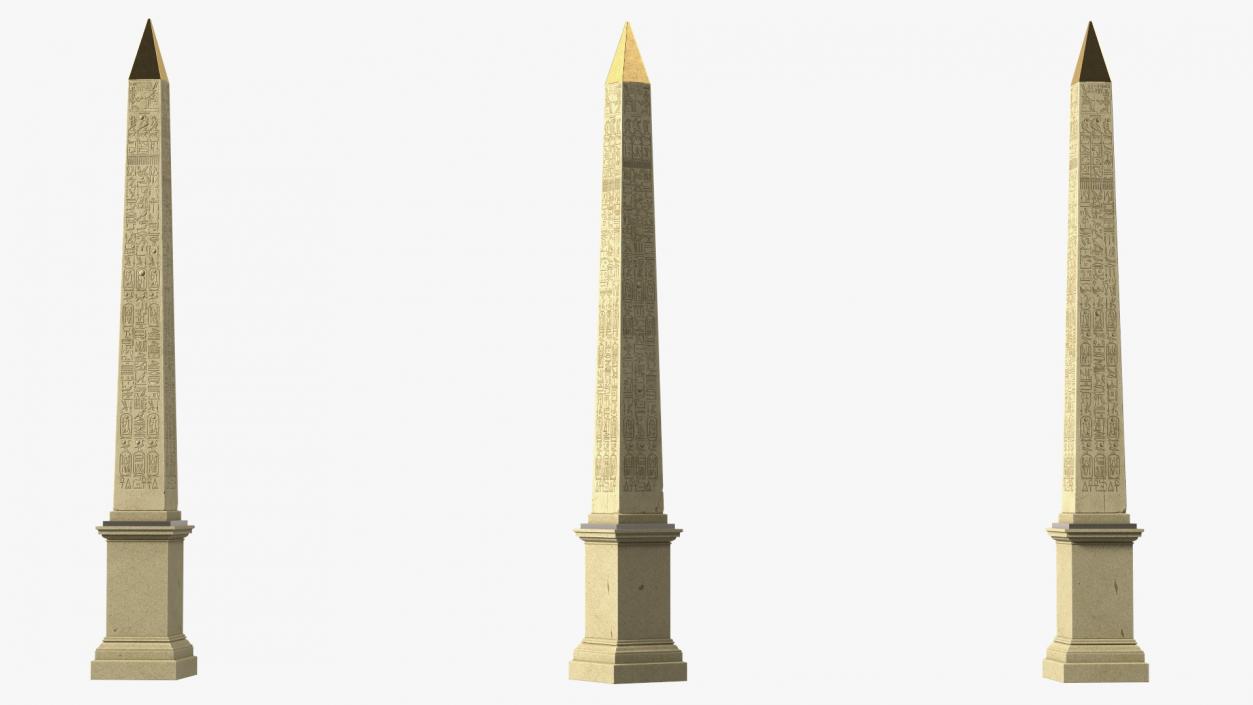 Egyptian Obelisks 3D