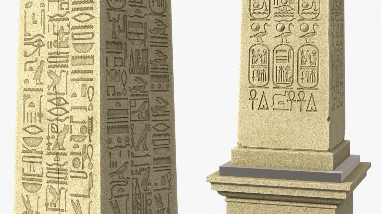 Egyptian Obelisks 3D