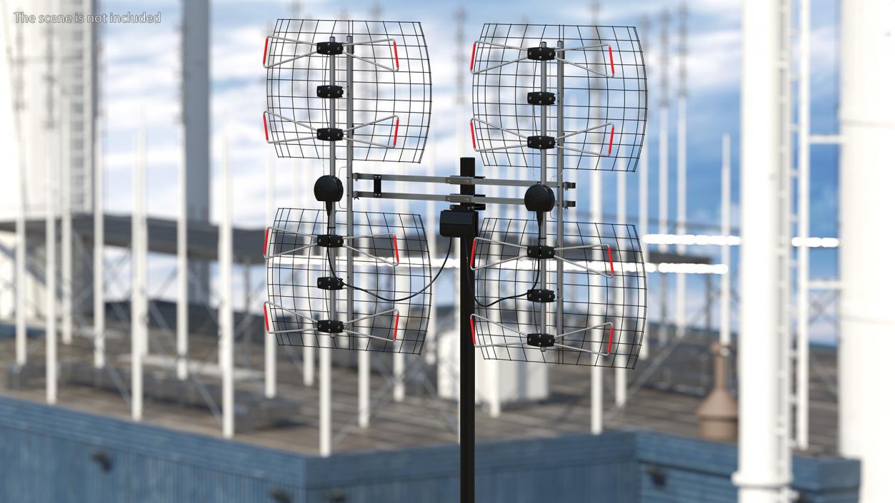 Antennas Collection 3D model