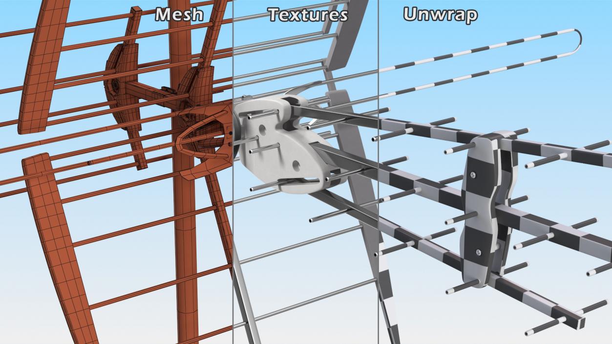 Antennas Collection 3D model